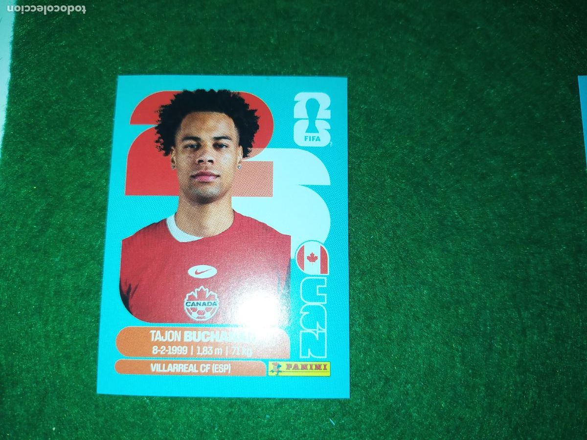 Cromos de F&uacute;tbol: OFFICIAL STICKER COLLECTION WORLD CUP MUNDIAL 2026 - CANADA N&ordm; 17 BUCHANAN