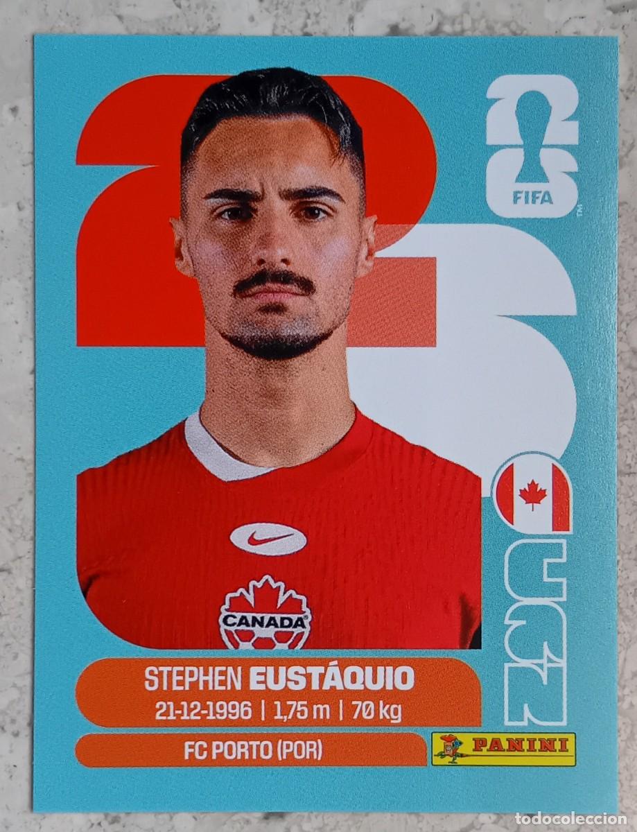 Cromos de F&uacute;tbol: Figurina Panini 2026 Cromo World Cup Usa Mundial 2026 Stephen Eust&aacute;quio Canada n CAN 10