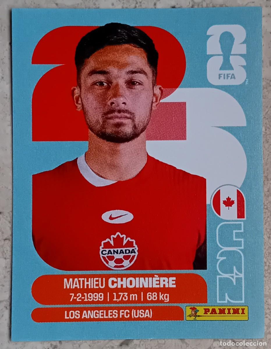 Cromos de F&uacute;tbol: Figurina Panini 2026 Cromo World Cup Usa Mundial 2026 Mathieu Choini&egrave;re Canada n CAN 15