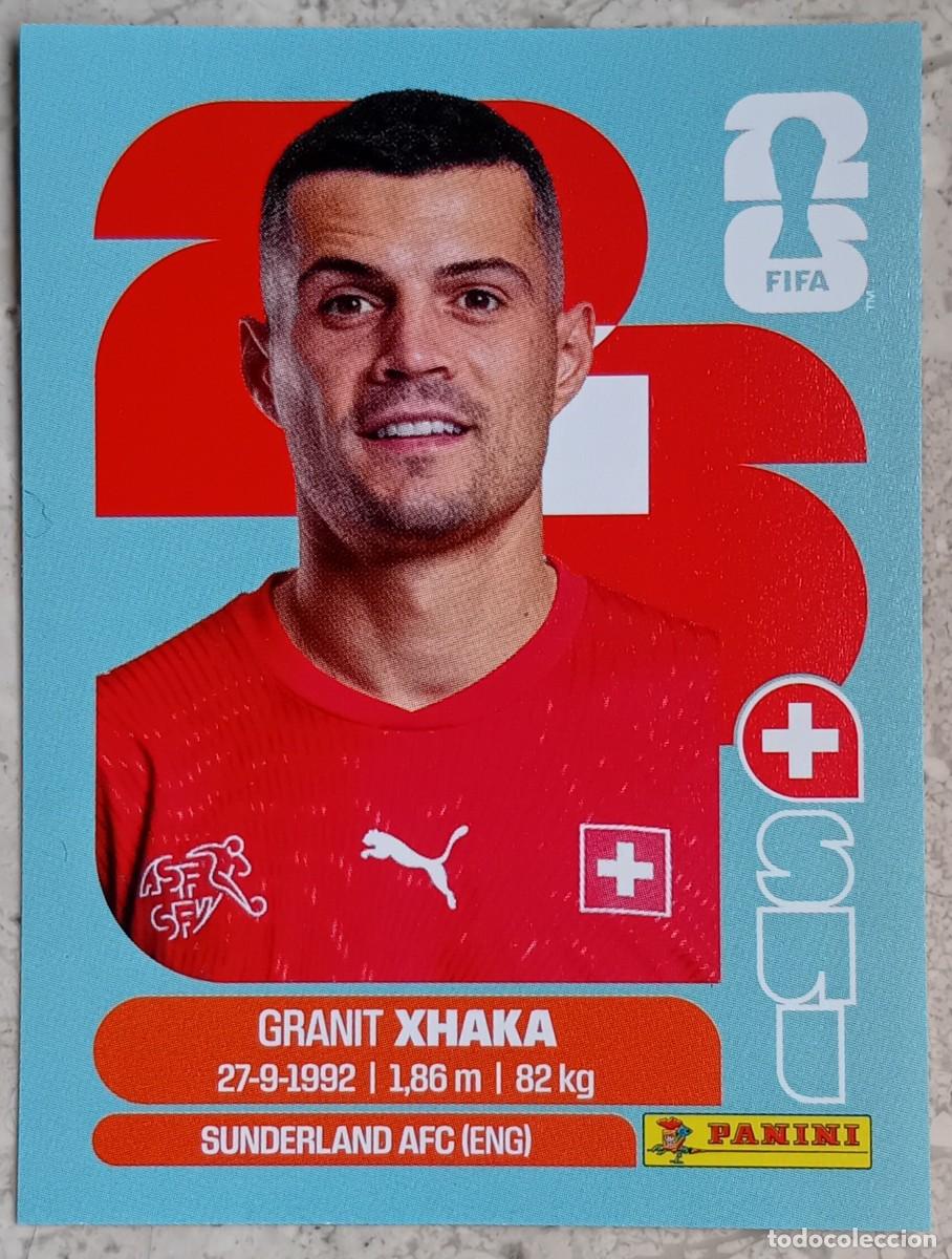 Cromos de F&uacute;tbol: Figurina Panini 2026 Cromo World Cup Usa Mundial 2026 Granit Xhaka Switzerland n SUI 9