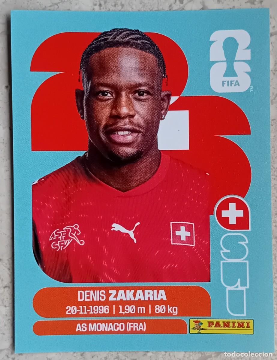 Cromos de F&uacute;tbol: Figurina Panini 2026 Cromo World Cup Usa Mundial 2026 Denis Zakaria Switzerland n SUI 10