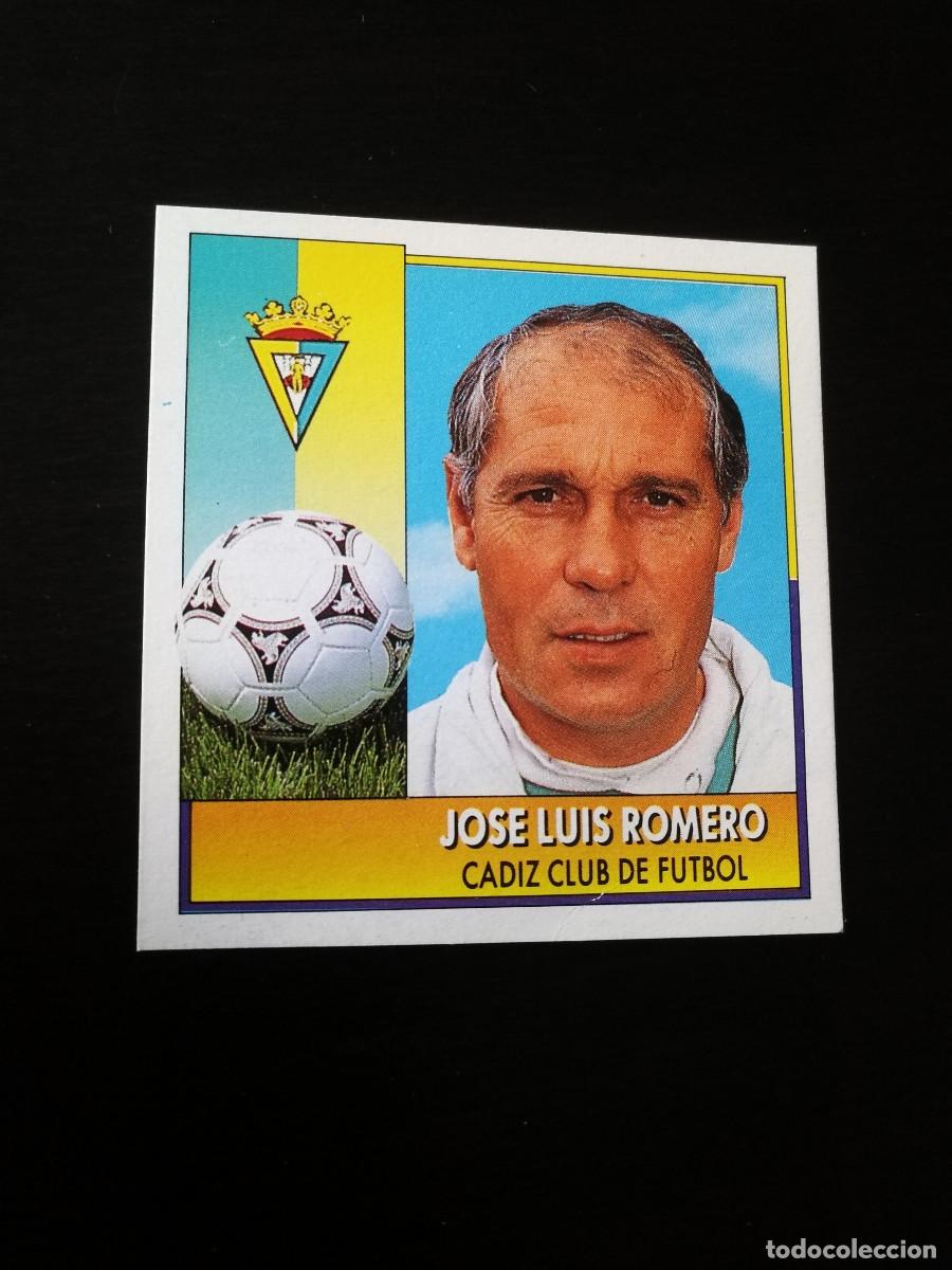 Cromos de F&uacute;tbol: Romero Coloca C&aacute;diz CF editorial Este 1992-93, Este 92/93, despegado