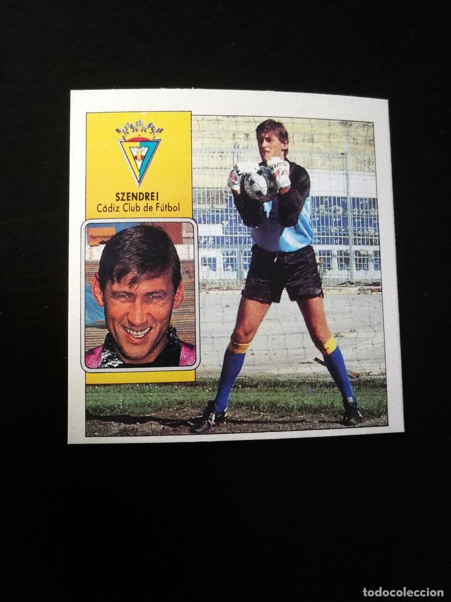 Cromos de F&uacute;tbol: Szendrei Baja C&aacute;diz CF editorial Este 1992-93, Este 92/93, despegado