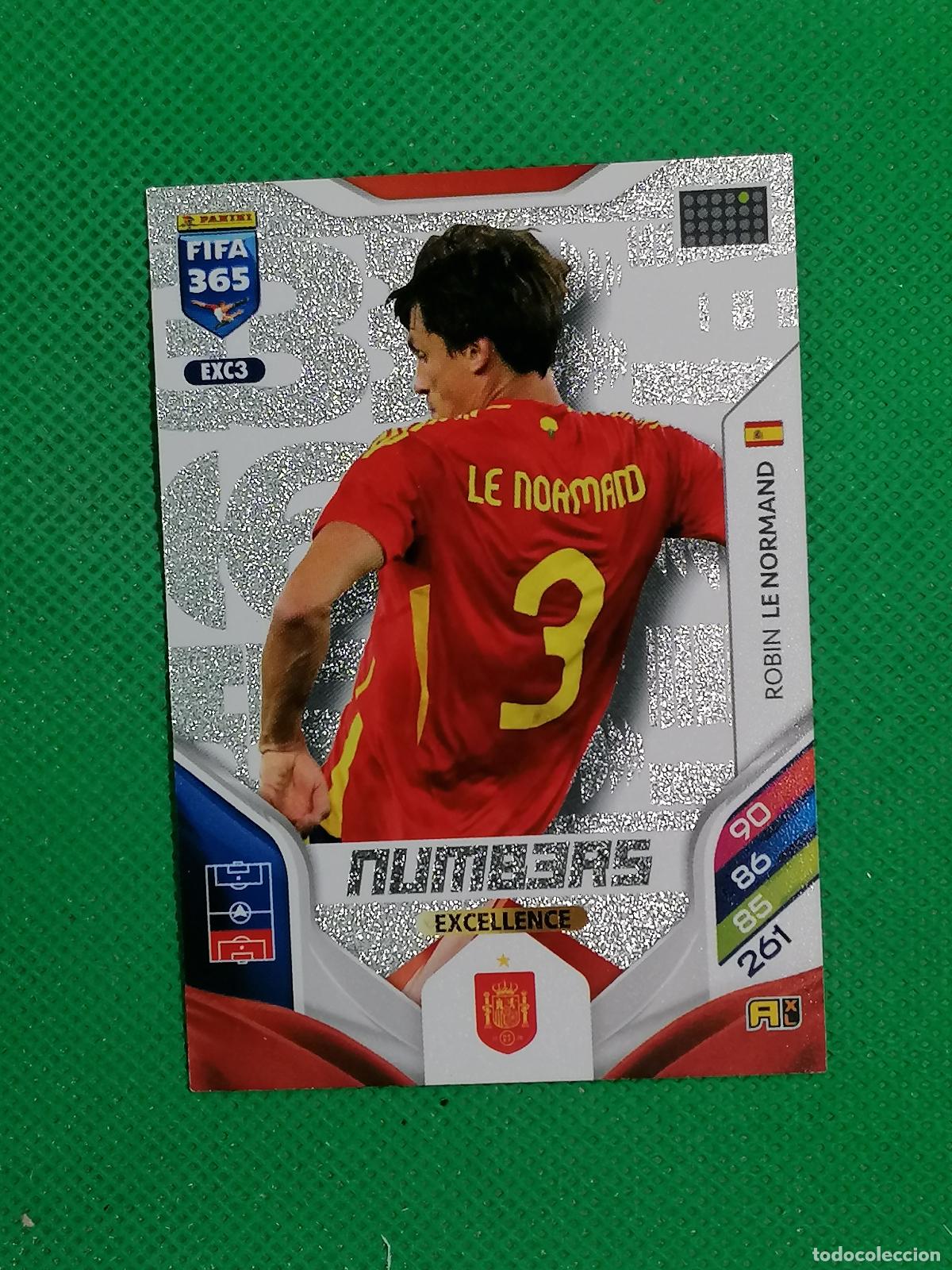 Cromos de F&uacute;tbol: EXC 3 EXC3 LE NORMAND ESPA&Ntilde;A NUMBERS EXCELLENCE ⚽ PANINI ADRENALYN FIFA 365 2025 2026 25 26 ⚽