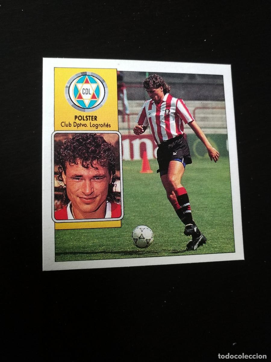 Cromos de F&uacute;tbol: Polster Baja CD Logro&ntilde;es editorial Este 1992-93, Este 92/93, despegado