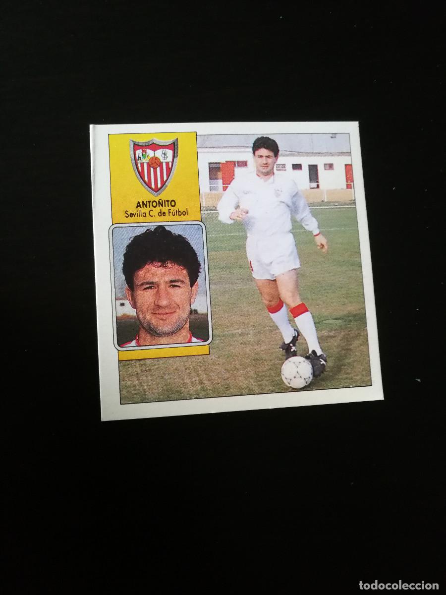 Fu&szlig;ball-Sticker: Anto&ntilde;ito Baja Sevilla CF editorial Este 1992-93, Este 92/93, despegado