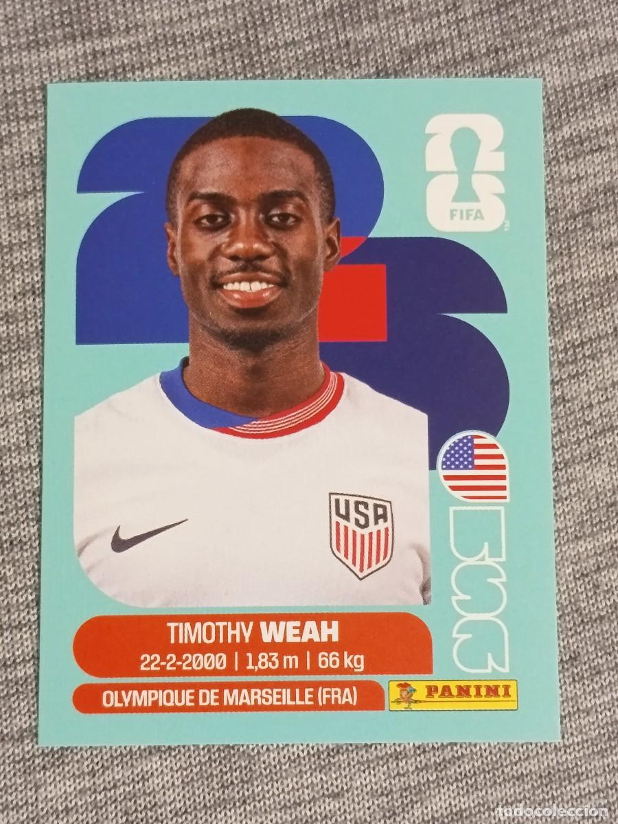 Cromos de F&uacute;tbol: WEAH USA 12 STICKER MUNDIAL 2026 PANINI FIFA WORLD CUP NUEVO