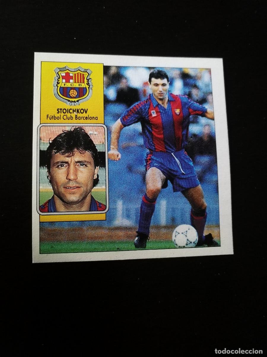 Cromos de Futebol: Stoichkov Barcelona editorial Este 1992-93, Este 92/93, despegado