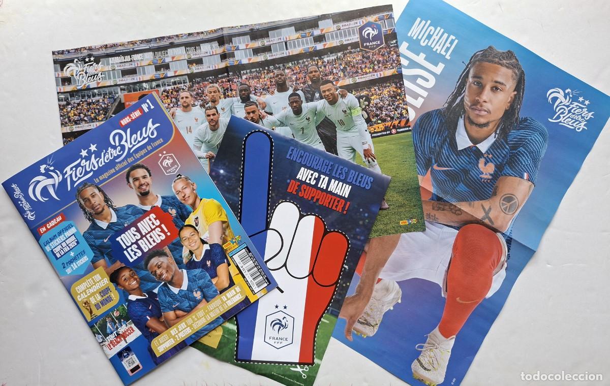 Cromos de Futebol: Magazine Panini FIERS D'ETRE BLEUS #1 des equipes de FRANCE con posters MICHAEL OLISE