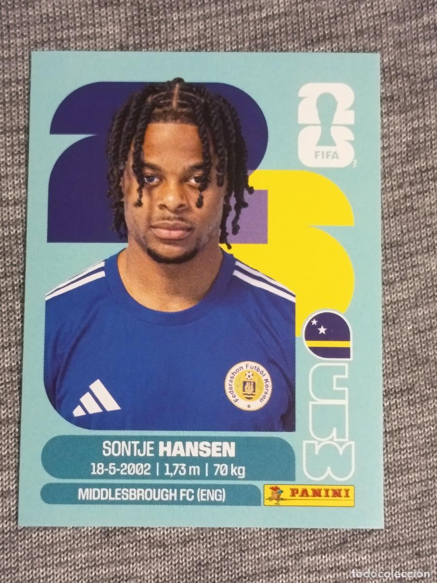 Cromos de F&uacute;tbol: HANSEN CUW 20 STICKER MUNDIAL 2026 PANINI FIFA WORLD CUP NUEVO