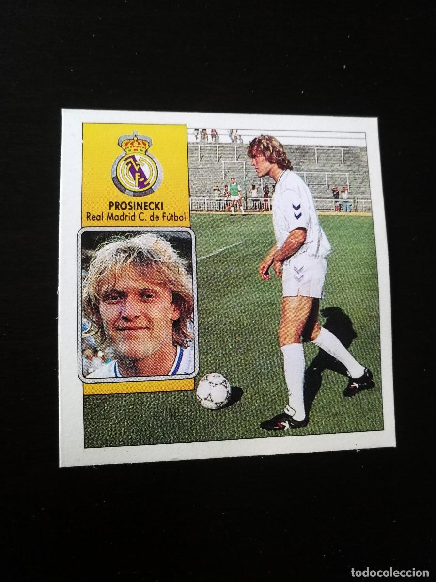 Cromos de F&uacute;tbol: Prosinecki Real madrid editorial Este 1992-93, Este 92/93, despegado