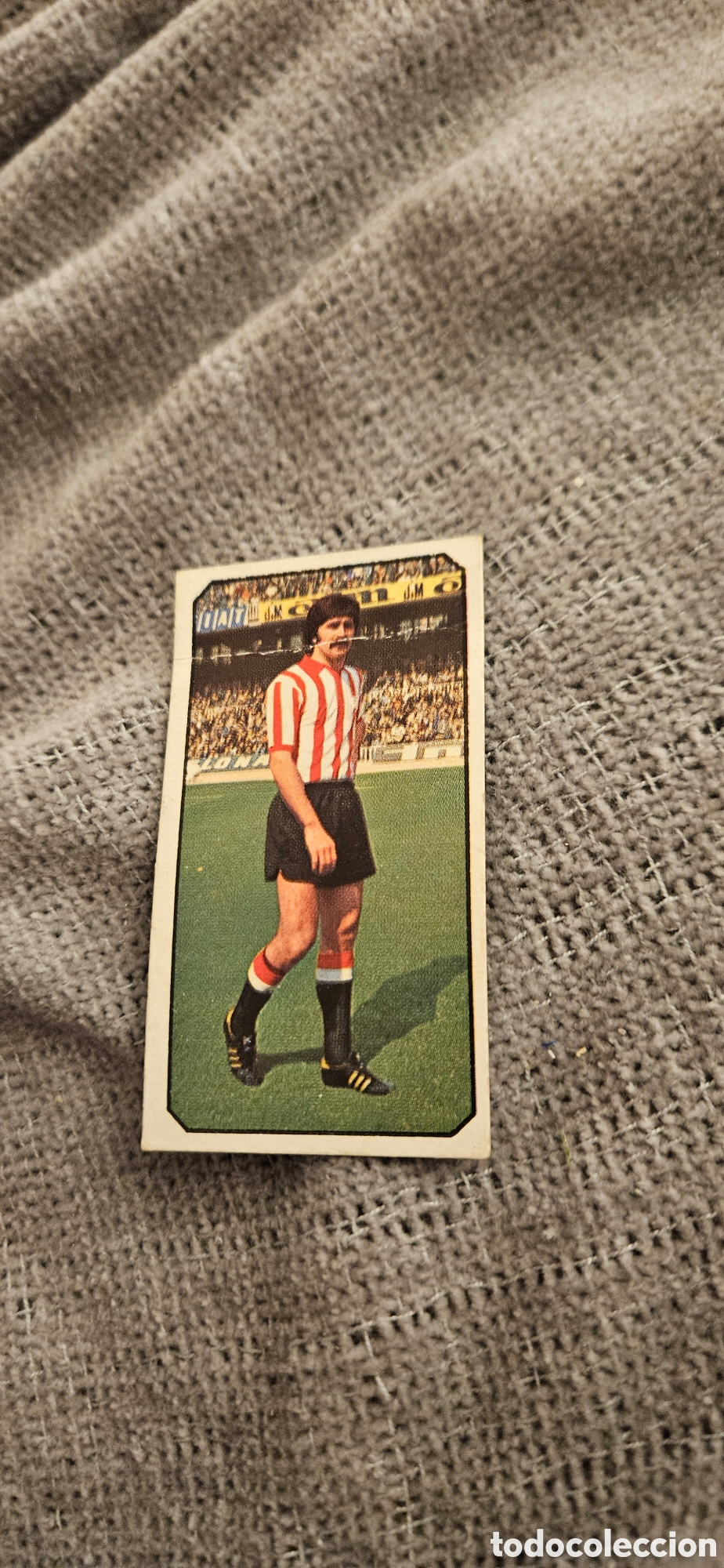 Cromos de F&uacute;tbol: Astrain athletic de Bilbao este 1977 1978 77 78 despegado