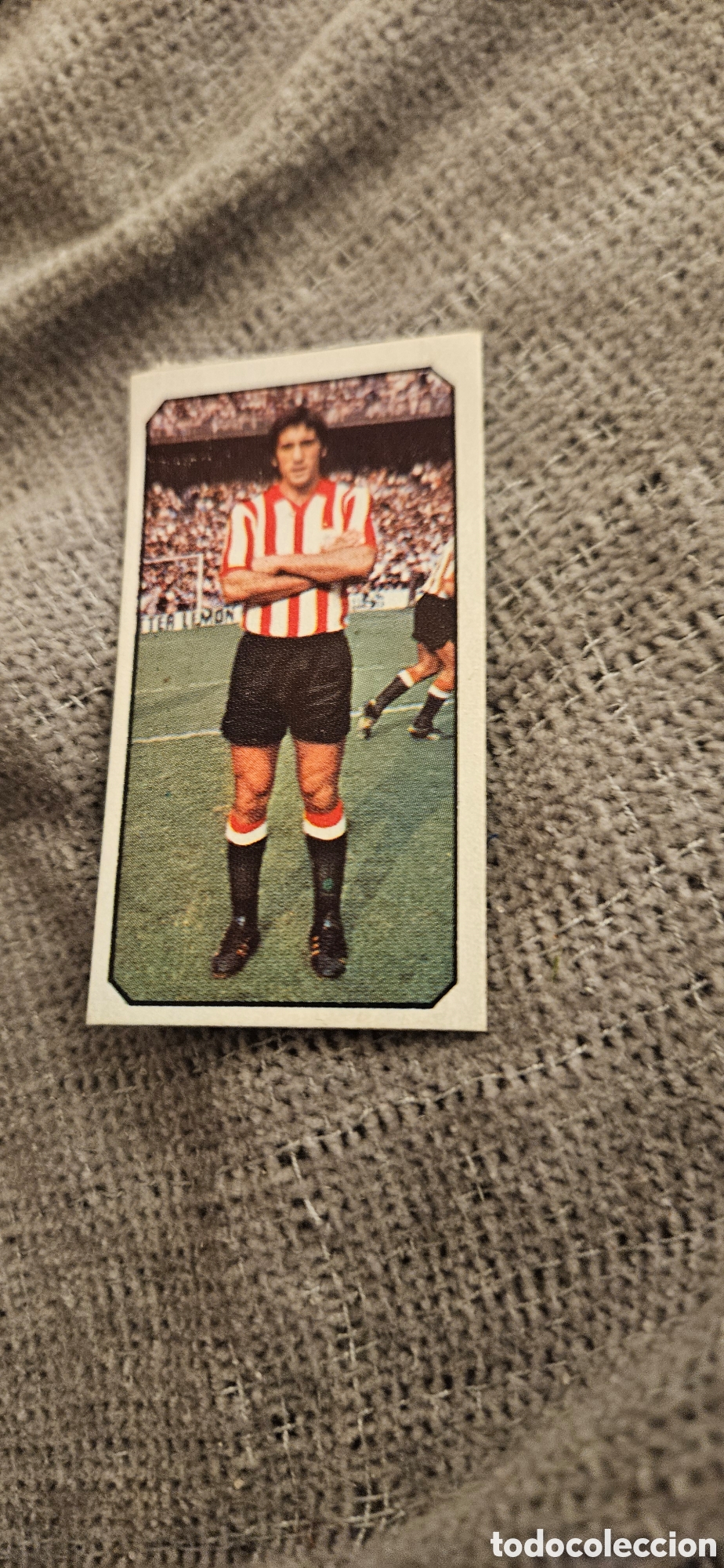 Cromos de F&uacute;tbol: Goicoechea athletic de Bilbao este 1977 1978 77 78 despegado