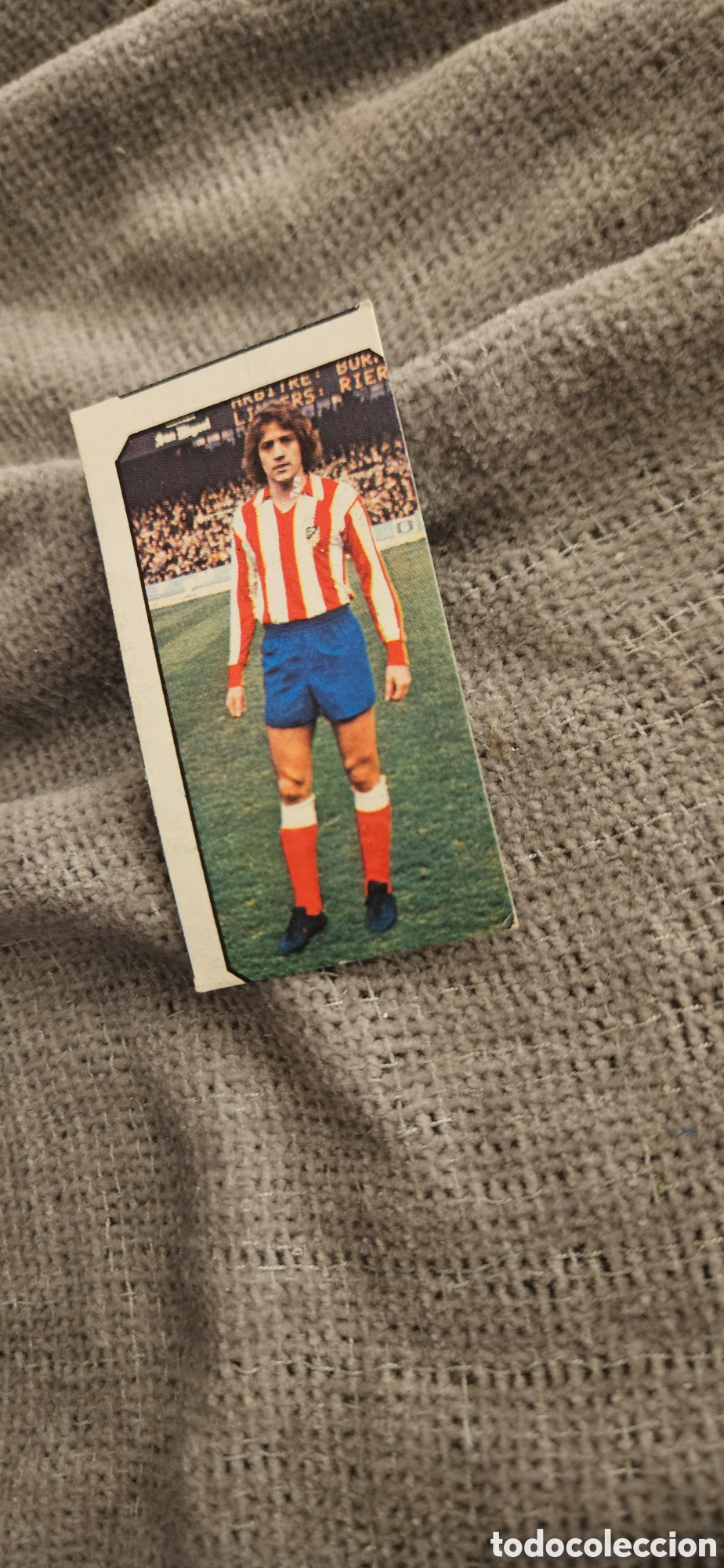 Cromos de F&uacute;tbol: Leivinha atl&eacute;tico de Madrid este 1977 1978 77 78