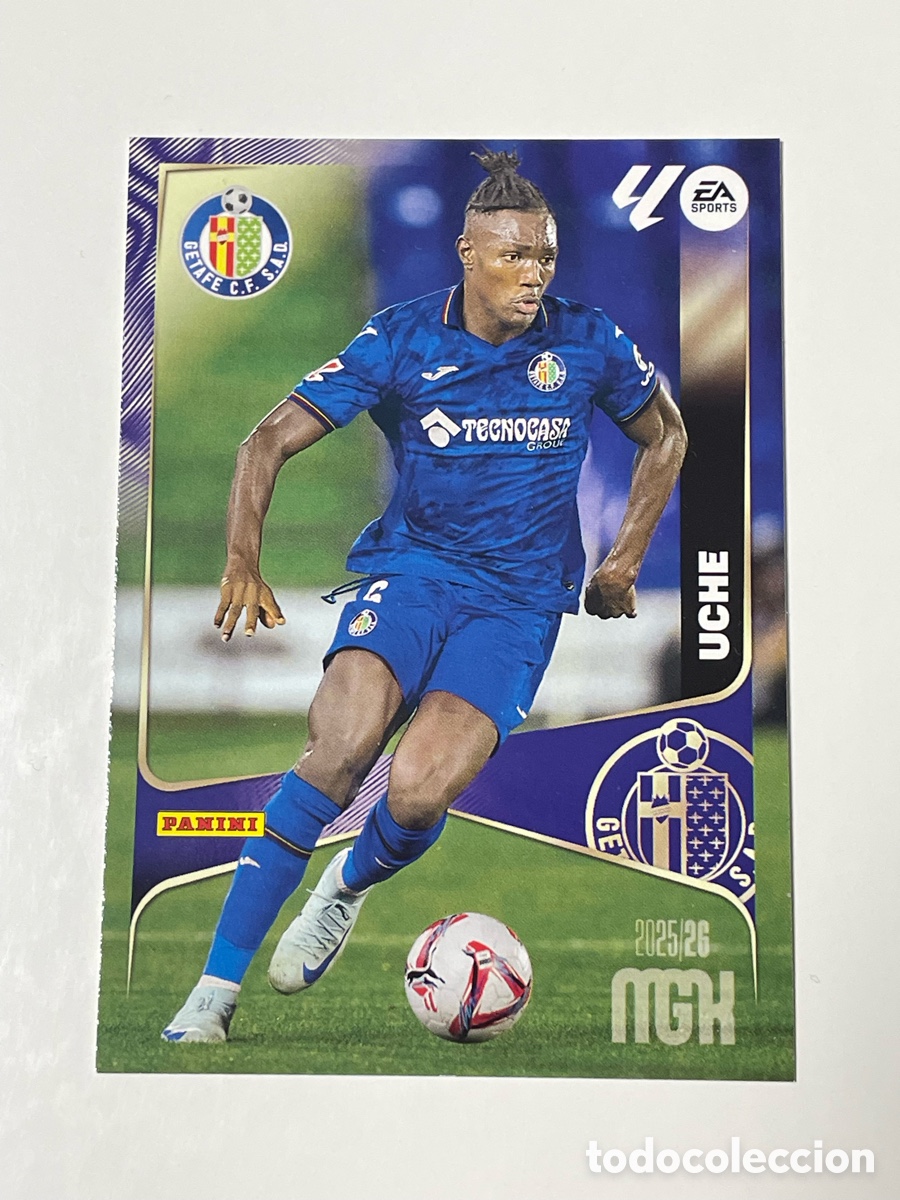 Cromos de F&uacute;tbol: Christantus Uche Getafe Panini Megacracks 2025/26 #175