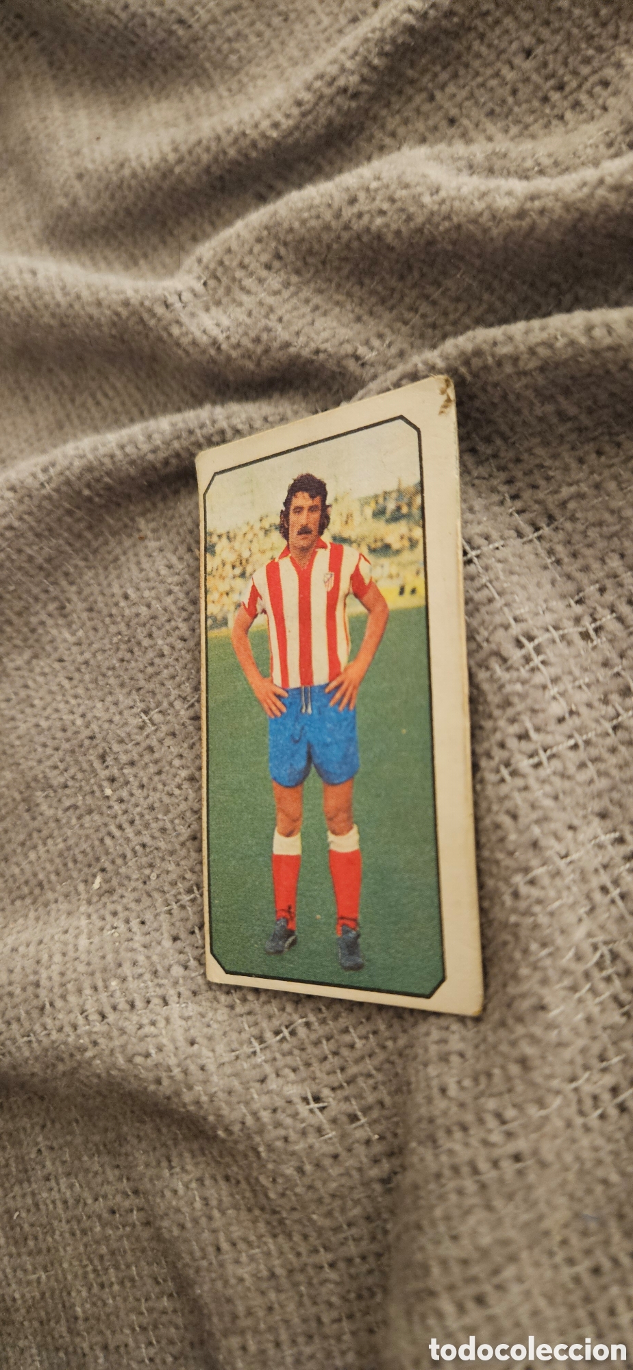 Cromos de F&uacute;tbol: Capon atl&eacute;tico de Madrid este 1977 1978 77 78