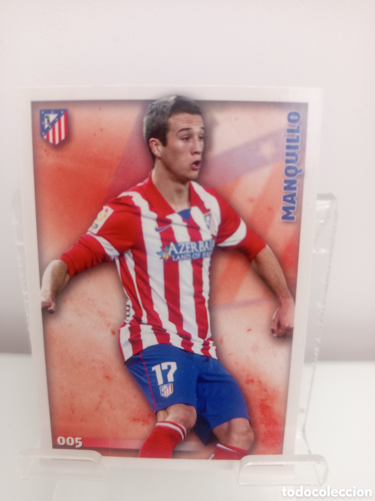 Cromos de F&uacute;tbol: ❇️ CROMO ⚽ MANQUILLO ATL&Eacute;TICO DE MADRID 5 005 FICHAS LIGA QUIZ 2015 14 15 2014 2015 MUNDICROMO ❇️