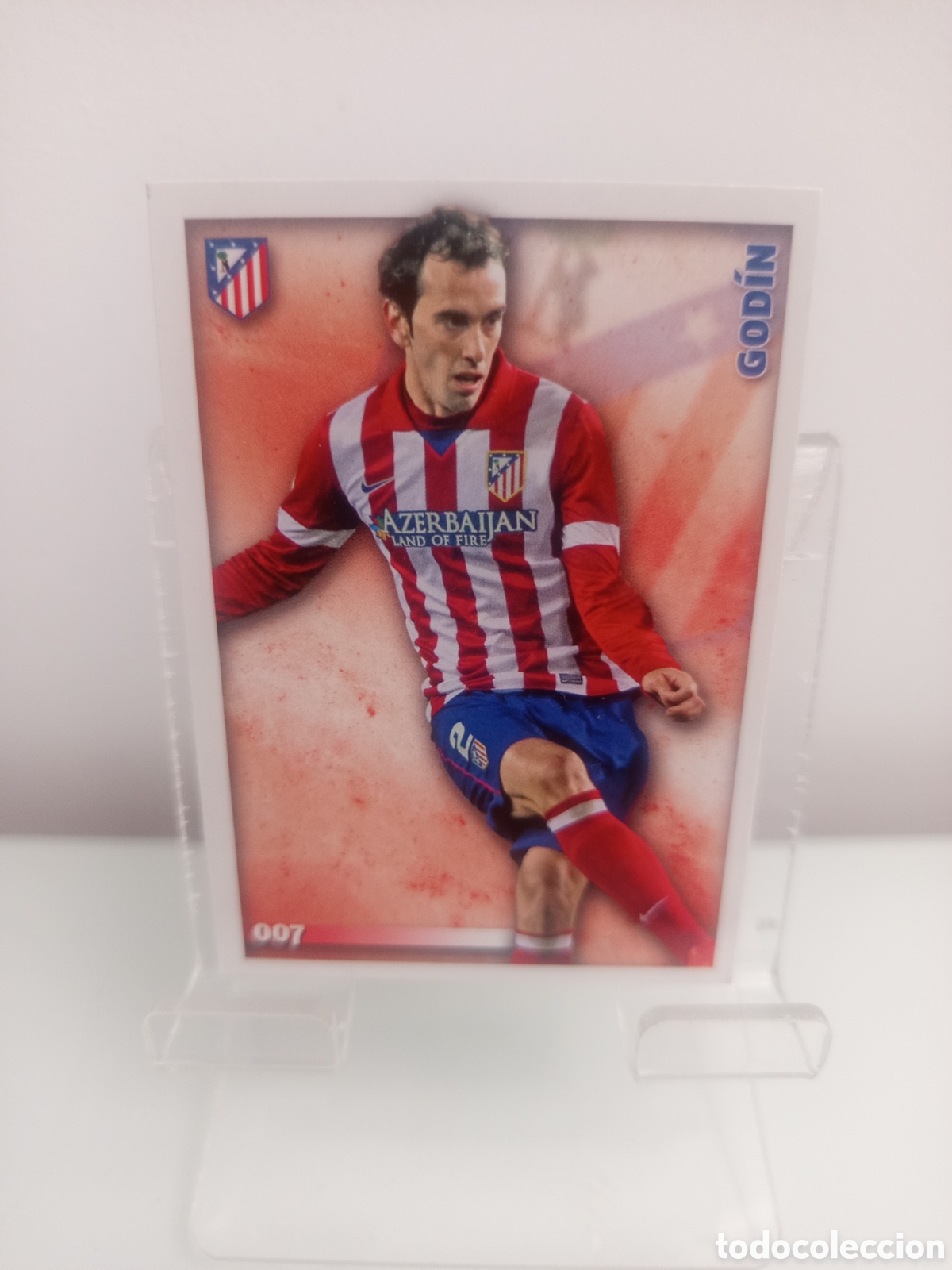Cromos de F&uacute;tbol: ❇️ CROMO ⚽ GODIN ATL&Eacute;TICO DE MADRID 7 007 FICHAS LIGA QUIZ 2015 14 15 2014 2015 MUNDICROMO ❇️