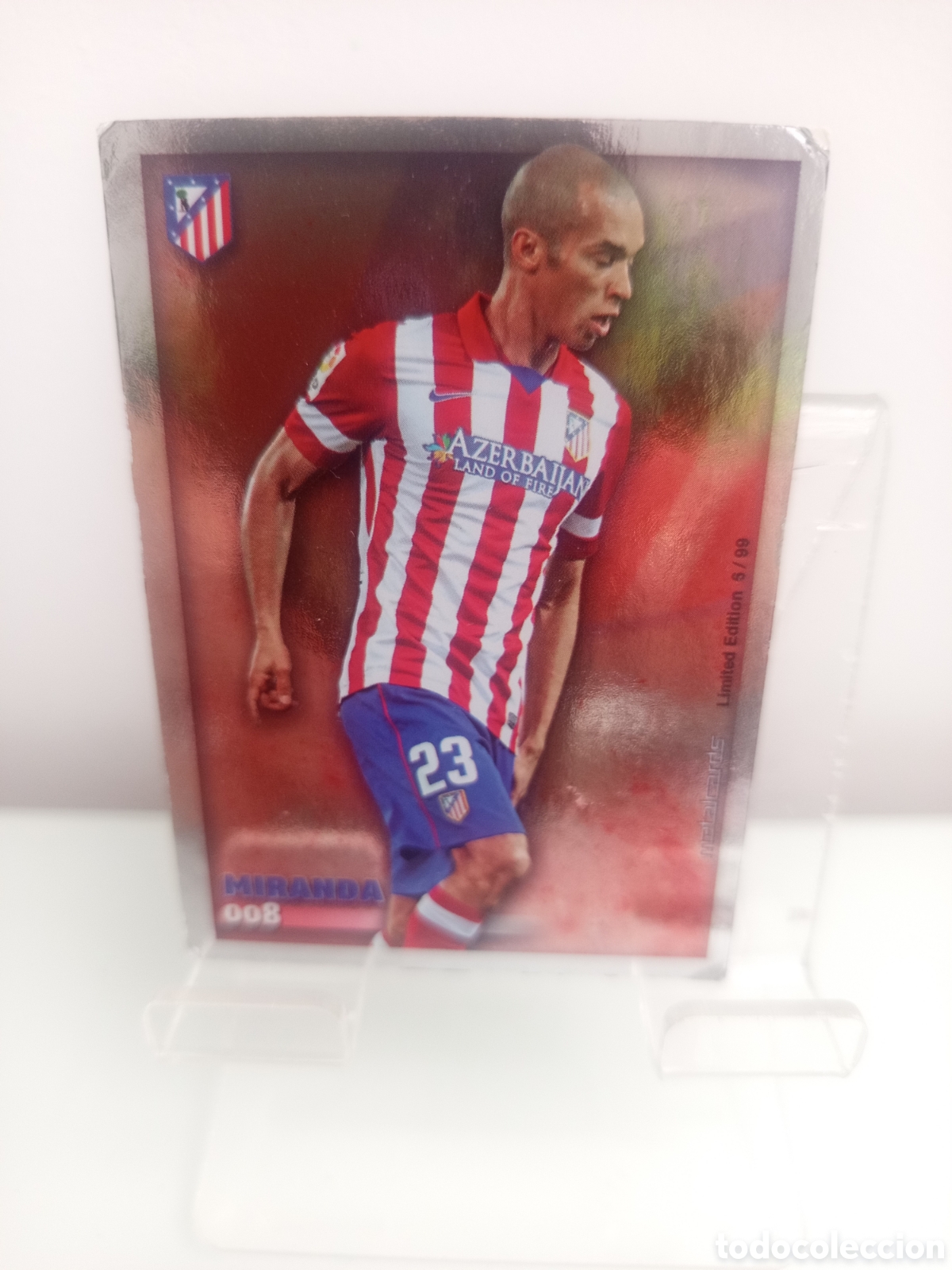 Cromos de F&uacute;tbol: ❇️ CROMO ⚽ MIRANDA ATL&Eacute;TICO DE MADRID 8 008 LIMITADA FICHAS LIGA 2015 14 15 2014 2015 MUNDICROMO ❇️
