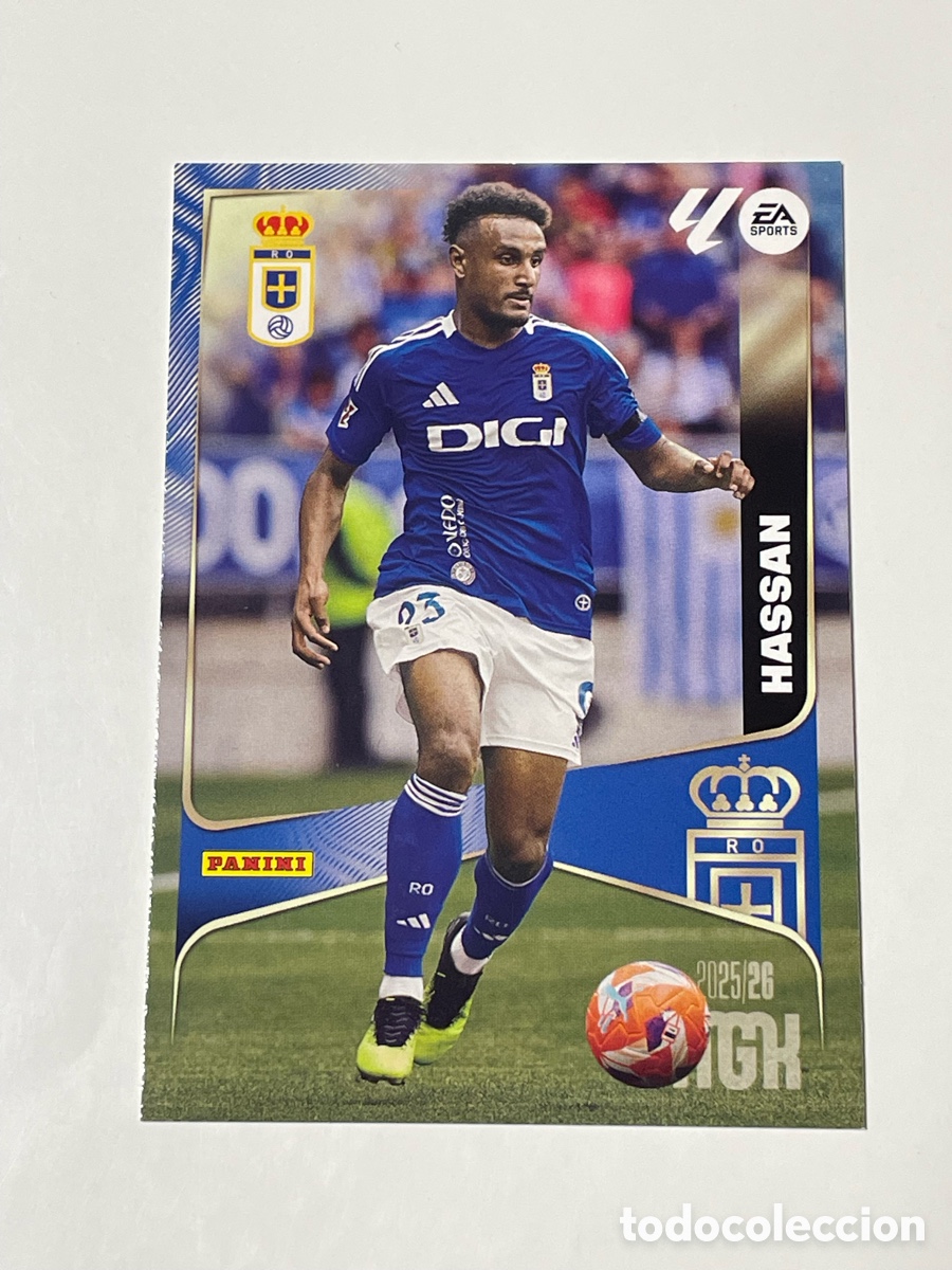 Cromos de F&uacute;tbol: Haissem Hassan Oviedo Panini Megacracks 2025/26 #285