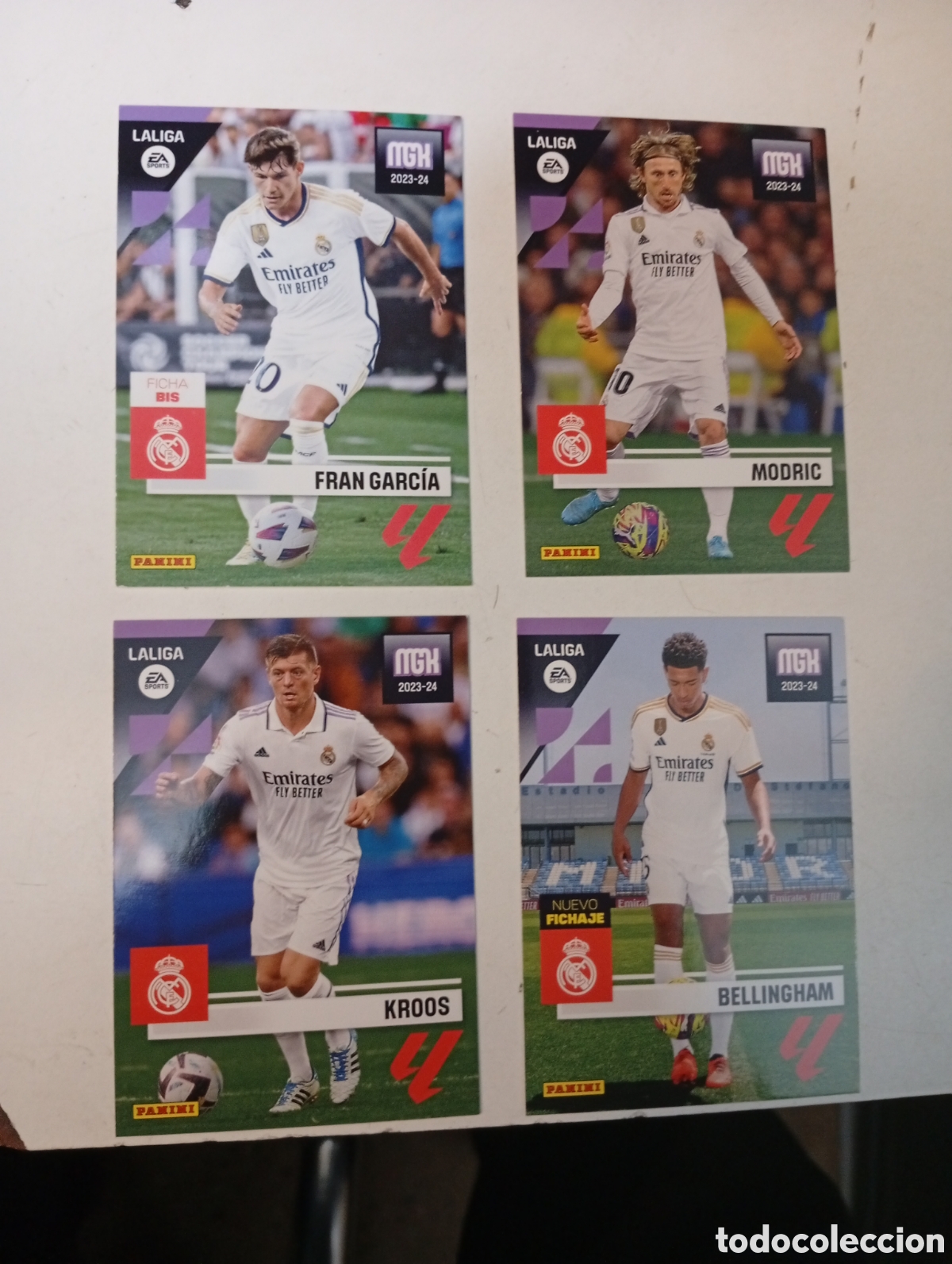 Cromos de F&uacute;tbol: Lote megacracks Real Madrid