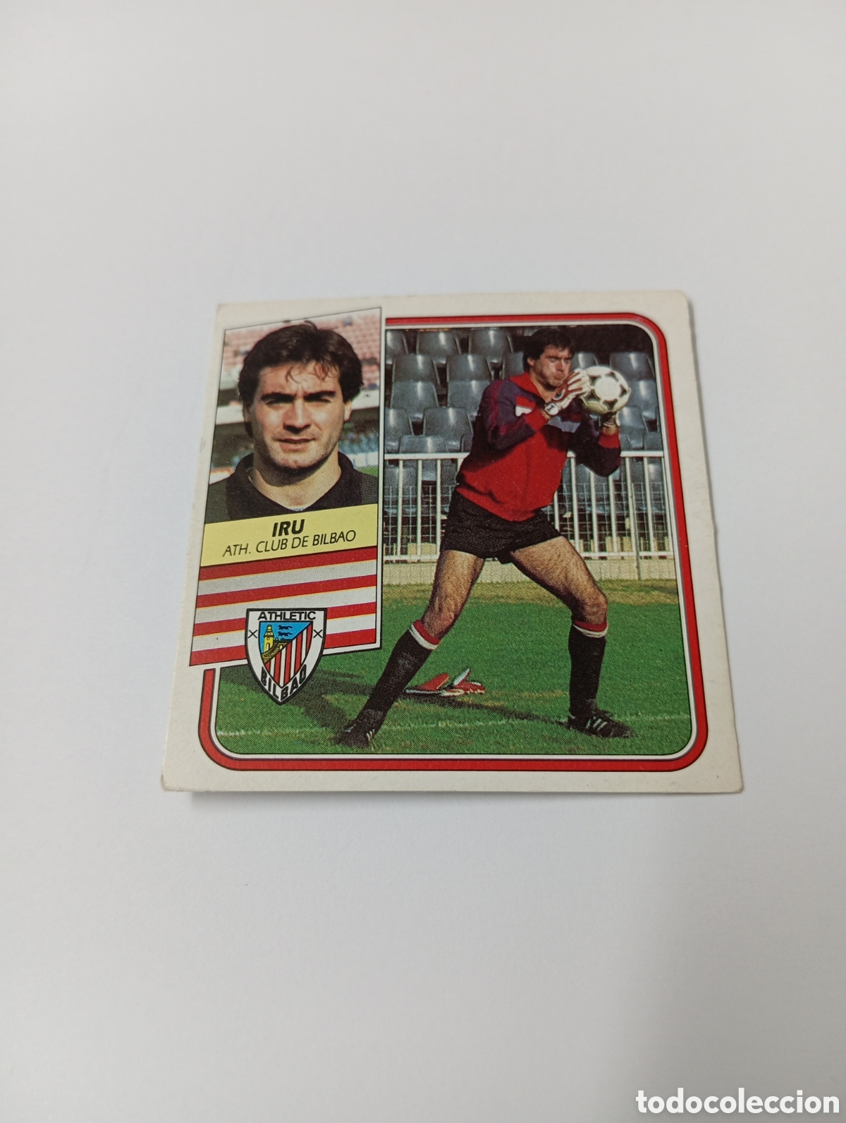 Cromos de F&uacute;tbol: IRU Athletic Club Liga Este 1989 1990 Panini 89 90 NUEVO SIN PEGAR