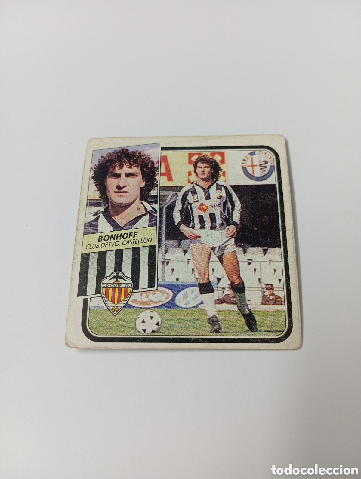 Cromos de F&uacute;tbol: BONHOFF Castell&oacute;n Liga Este 1989 1990 Panini 89 90 NUEVO SIN PEGAR