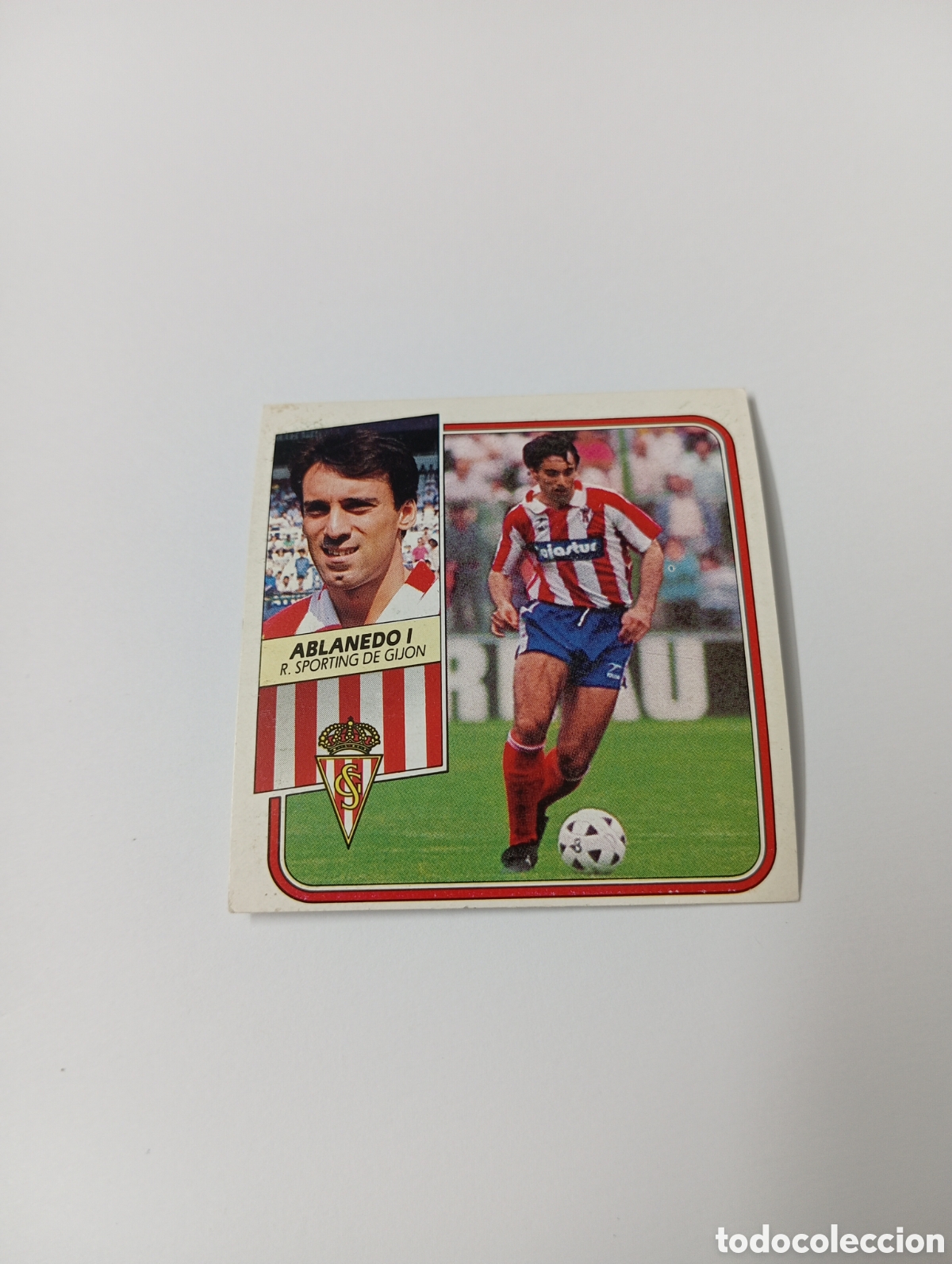 Cromos de F&uacute;tbol: ABLANEDO I Sporting de Gij&oacute;n Liga Este 1989 1990 Panini 89 90 NUEVO SIN PEGAR