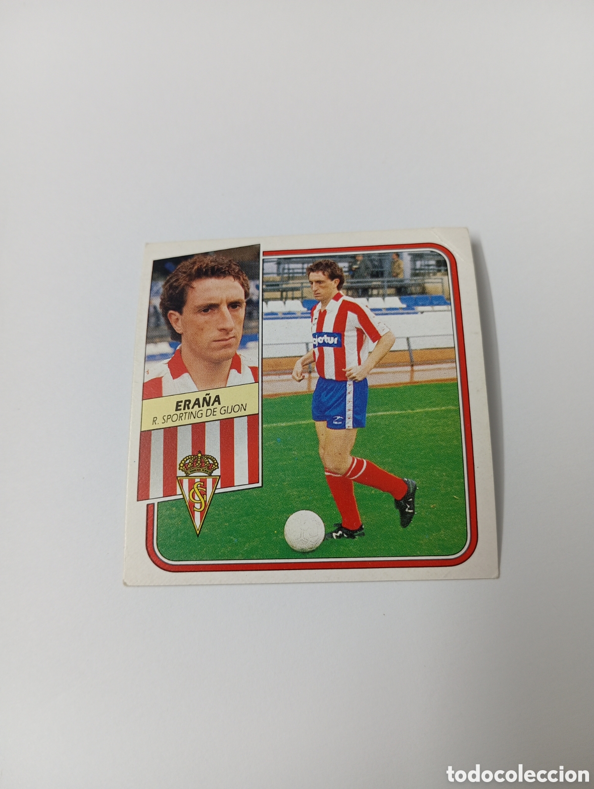Cromos de F&uacute;tbol: ERA&Ntilde;A Sporting de Gij&oacute;n Liga Este 1989 1990 Panini 89 90 NUEVO SIN PEGAR