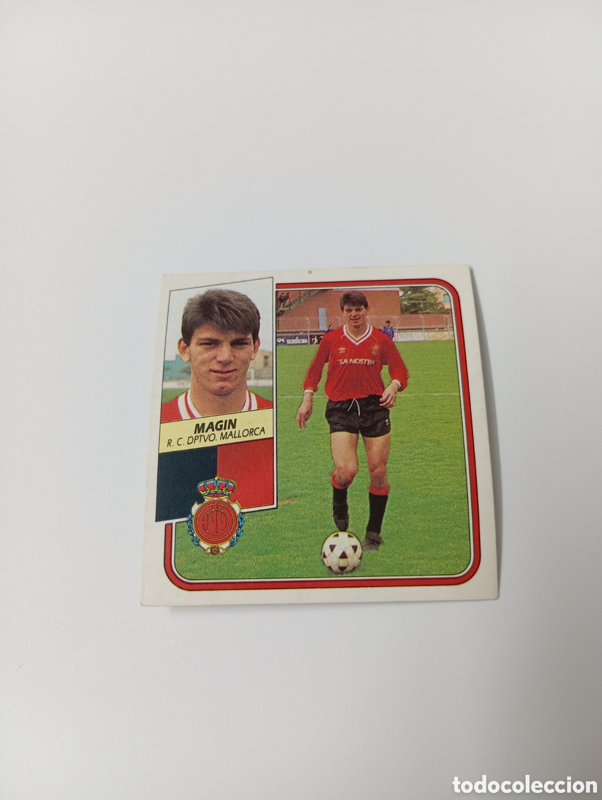 Cromos de F&uacute;tbol: MAGIN Mallorca Liga Este 1989 1990 Panini 89 90 NUEVO SIN PEGAR