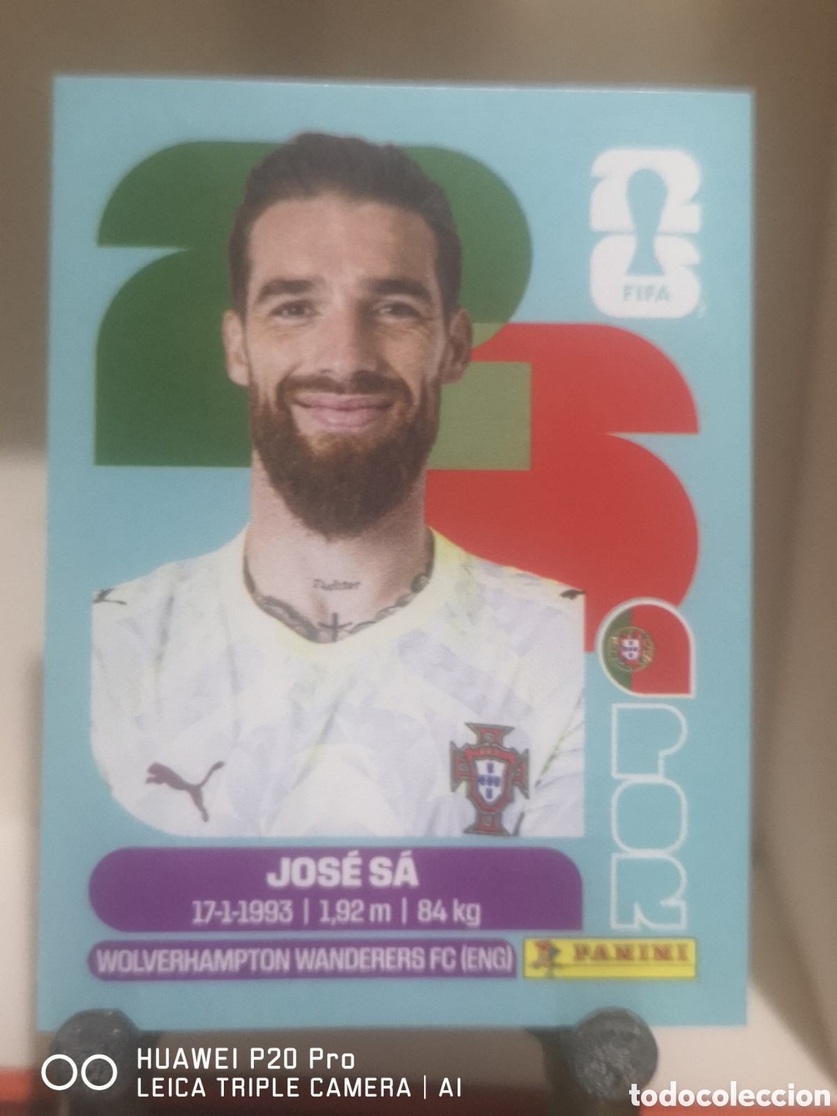 Cromos de F&uacute;tbol: FIFA WORLD CUP MUNDIAL 2026 JOSE SA - POR 3 - PORTUGAL