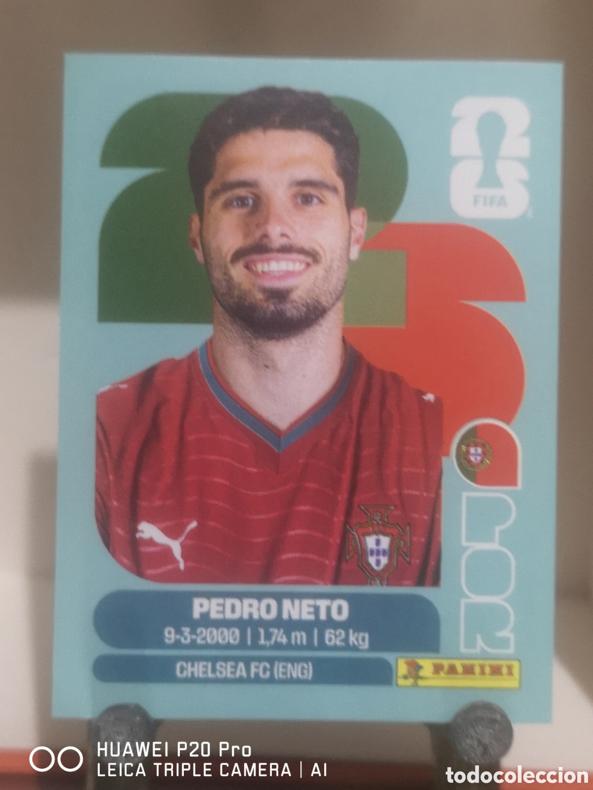 Cromos de F&uacute;tbol: FIFA WORLD CUP MUNDIAL 2026 PEDRO NETO - POR 19 - PORTUGAL