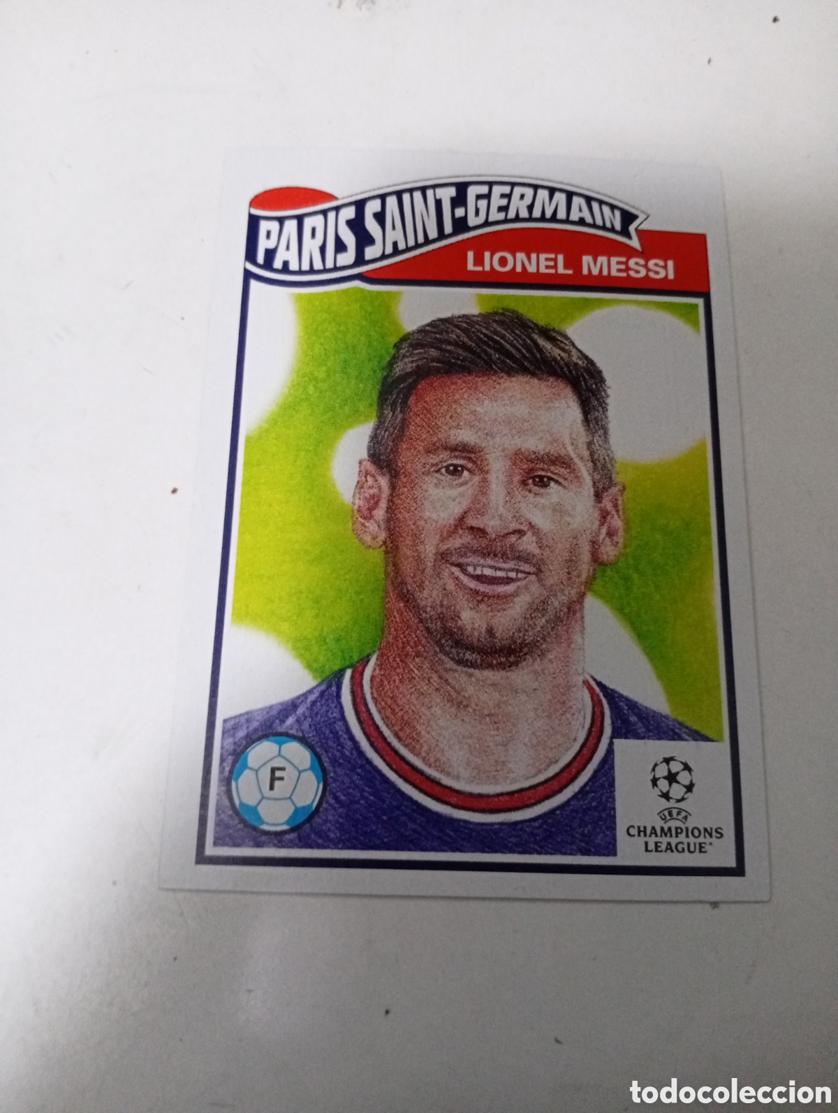 Cromos de F&uacute;tbol: Messi living set PSG