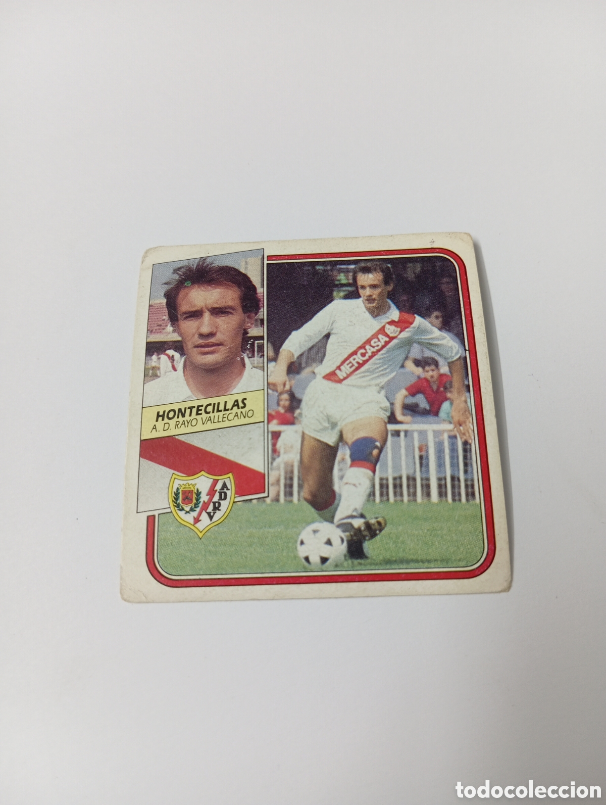 Cromos de F&uacute;tbol: HONTECILLAS Rayo Vallecano Liga Este 1989 1990 Panini 89 90 NUEVO SIN PEGAR