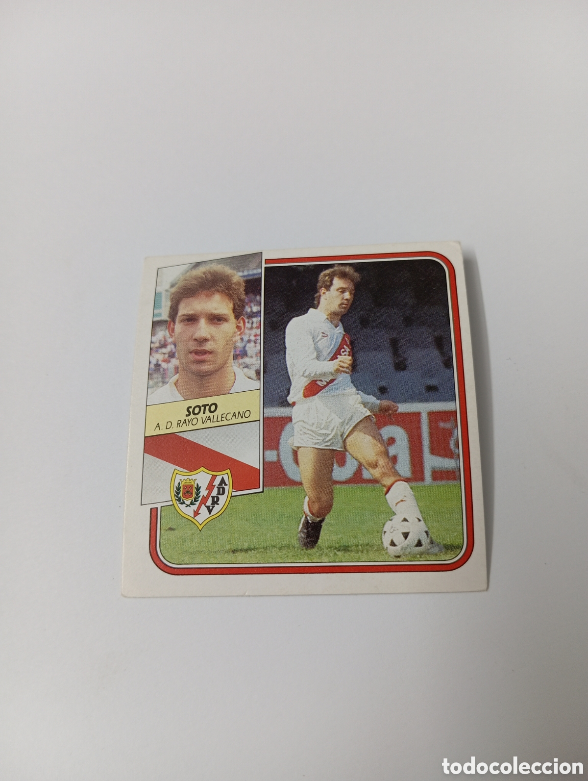 Cromos de F&uacute;tbol: SOTO Rayo Vallecano Liga Este 1989 1990 Panini 89 90 NUEVO SIN PEGAR