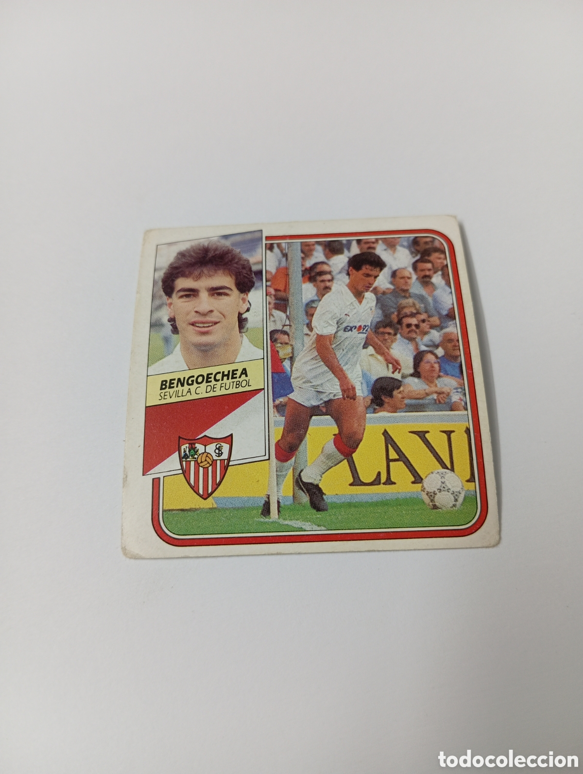Cromos de F&uacute;tbol: BENGOECHEA Sevilla Liga Este 1989 1990 Panini 89 90 NUEVO SIN PEGAR