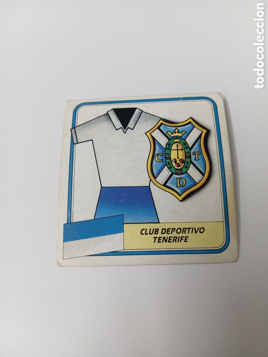 Cromos de F&uacute;tbol: ESCUDO Tenerife Liga Este 1989 1990 Panini 89 90 NUEVO SIN PEGAR