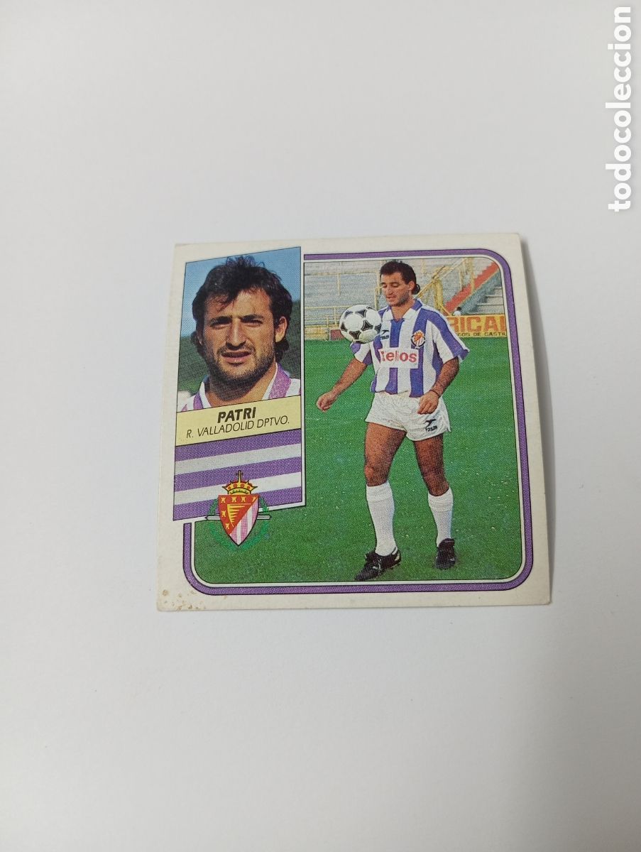 Cartes &agrave; collectionner de Football: PATRI Valladolid Liga Este 1989 1990 Panini 89 90 NUEVO SIN PEGAR