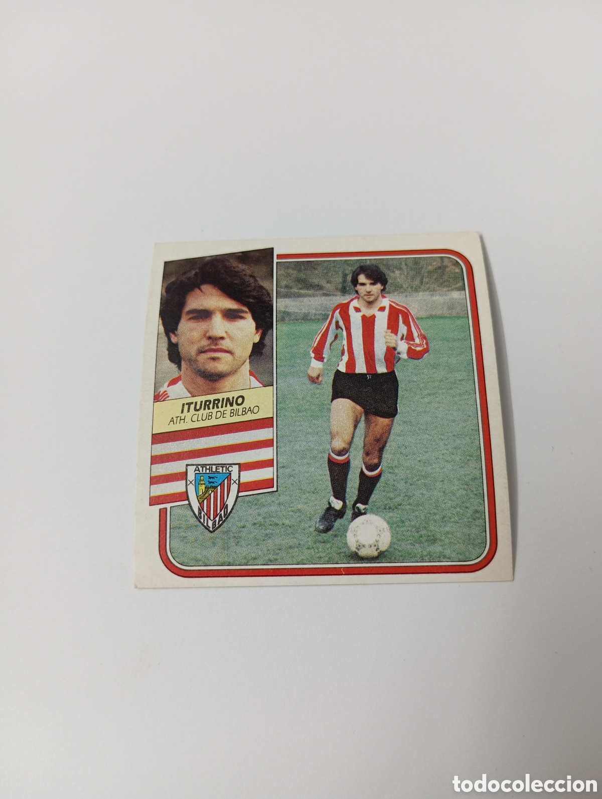Cartes &agrave; collectionner de Football: FICHAJE 2 ITURRINO Liga Este 1989 1990 Panini 89 90 NUEVO SIN PEGAR