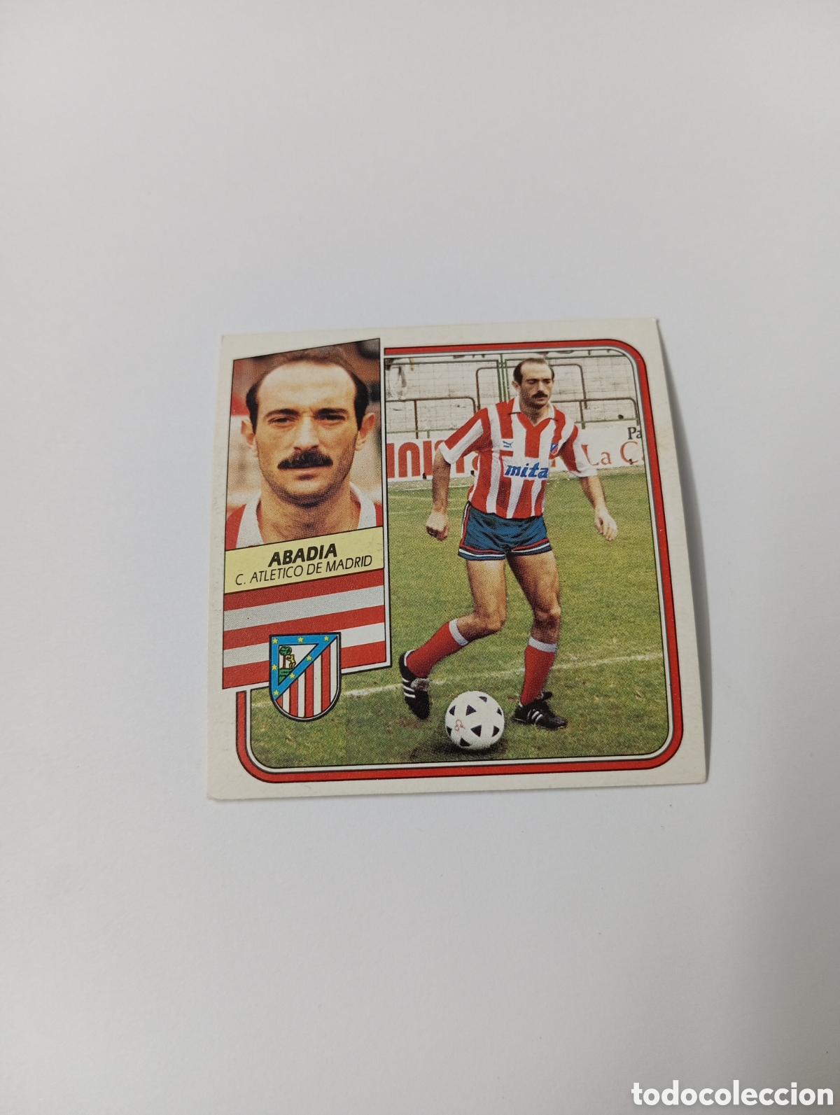 Cartes &agrave; collectionner de Football: FICHAJE 4 ABADIA Liga Este 1989 1990 Panini 89 90 NUEVO SIN PEGAR