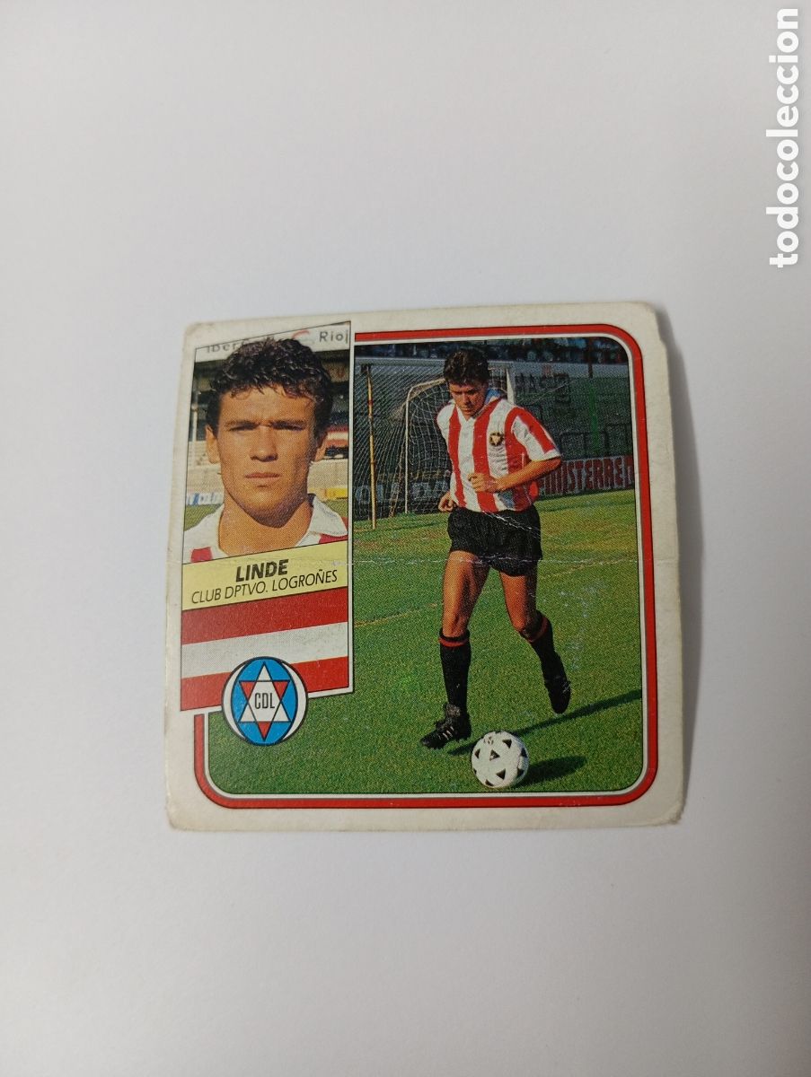 Cartes &agrave; collectionner de Football: FICHAJE 36 LINDE Liga Este 1989 1990 Panini 89 90 NUEVO SIN PEGAR