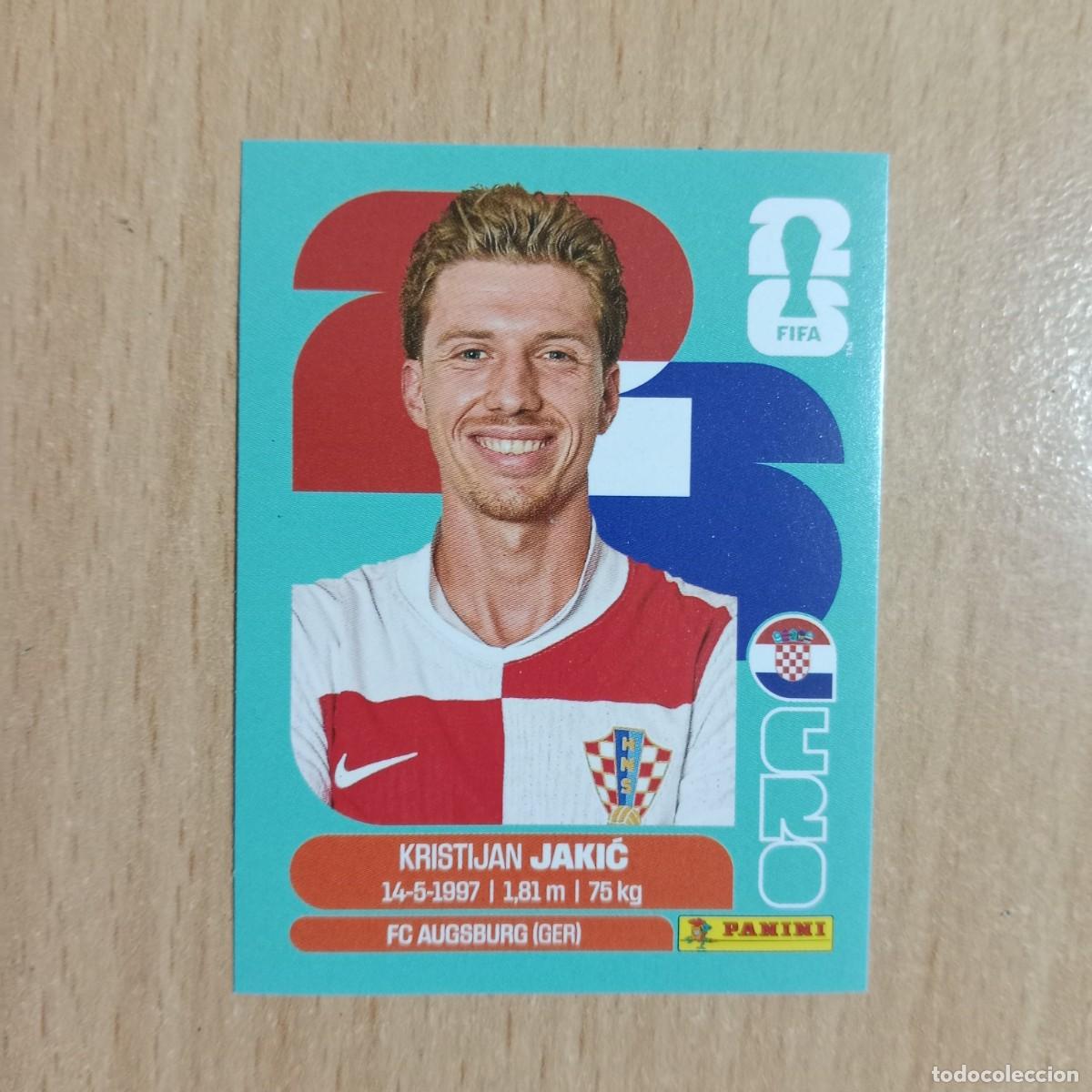 Cromos de F&uacute;tbol: KRISTIJAN JAKIC , CROACIA , STICKER CROMO N&ordm; CRO 8 , FIFA WORLD CUP 2026 - PANINI - A&Ntilde;O 2026.