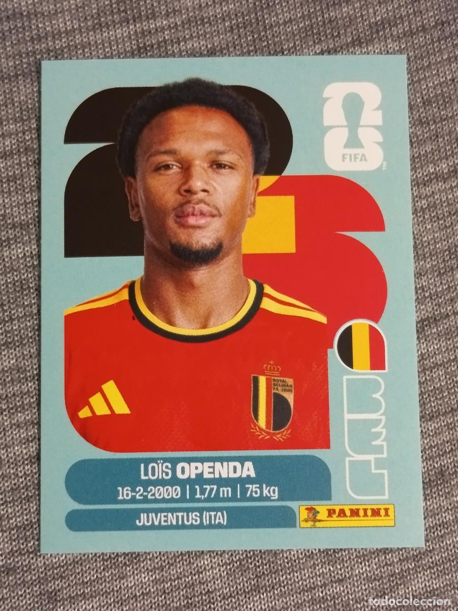 Cromos de F&uacute;tbol: OPENDA BEL 19 STICKER MUNDIAL 2026 PANINI FIFA WORLD CUP NUEVO