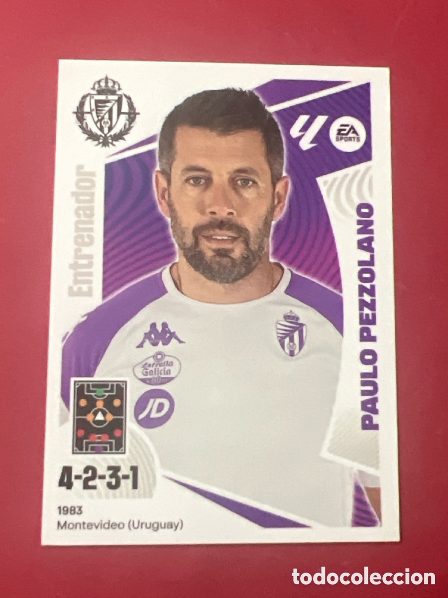 Football Stickers: C5202. 2 PAULO PEZZOLANO REAL VALLADOLID CROMOS ALBUM EDICIONES LIGA ESTE 2024 2025 24 25