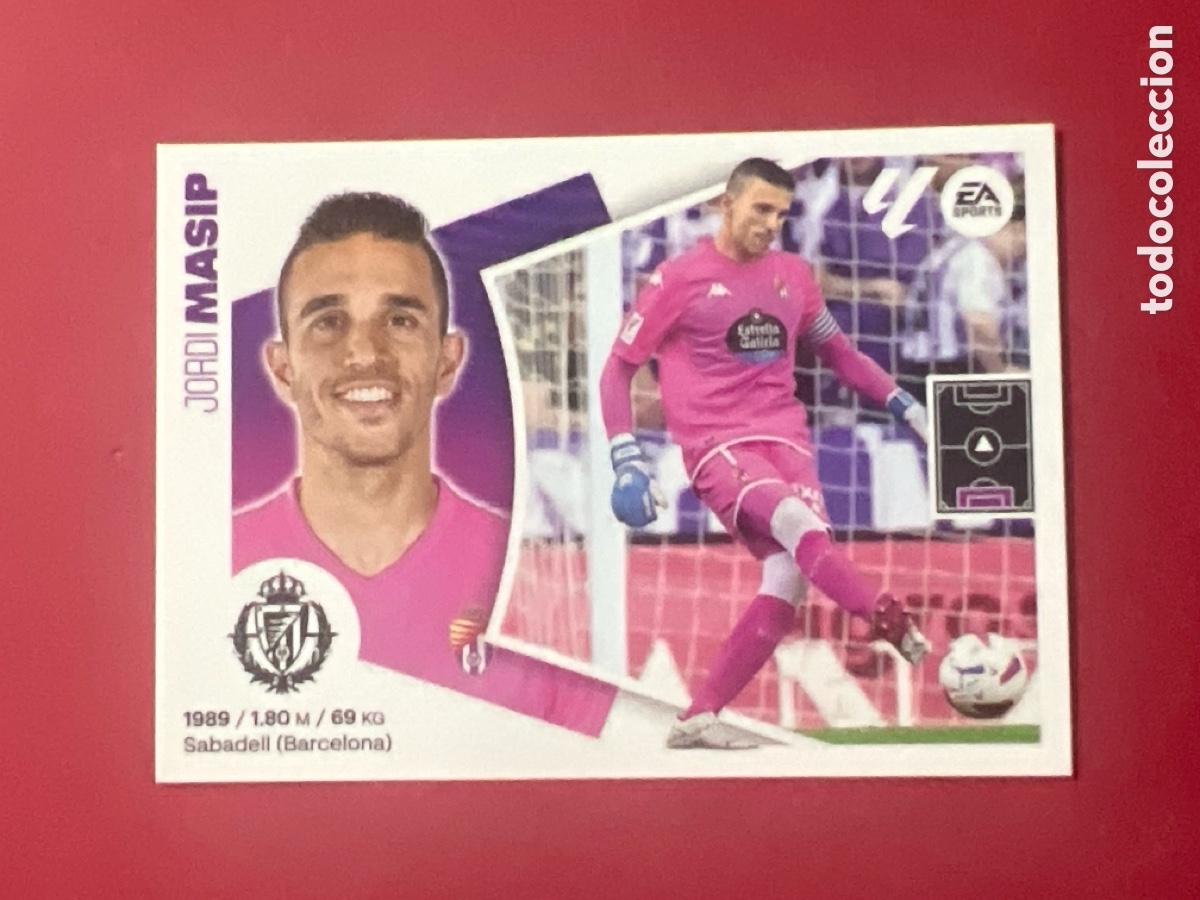 Football Stickers: C5203. N&ordm; 3 MASIP VALLADOLID LIGA ESTE 24 25 2024 2025 SIN PEGAR NUNCA PEGADO