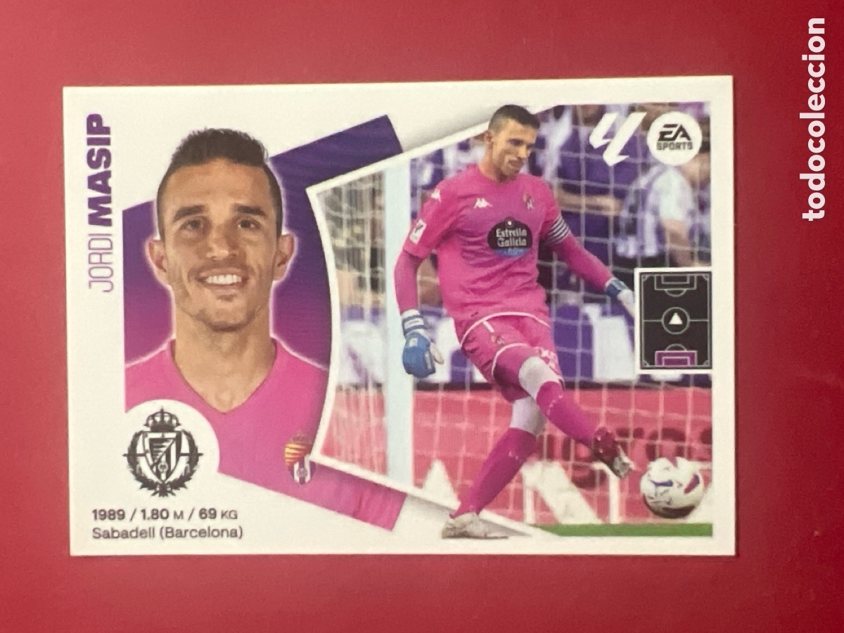 Football Stickers: C5207. N&ordm; 3 MASIP VALLADOLID LIGA ESTE 24 25 2024 2025 SIN PEGAR NUNCA PEGADO