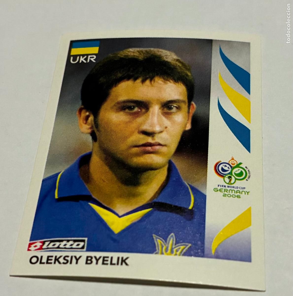 Football Stickers: CROMO FUTBOL MUNDIAL 2006 ALEMANIA, PANINI, Numero 564, OLEKSYV BYELIK, Ucrania