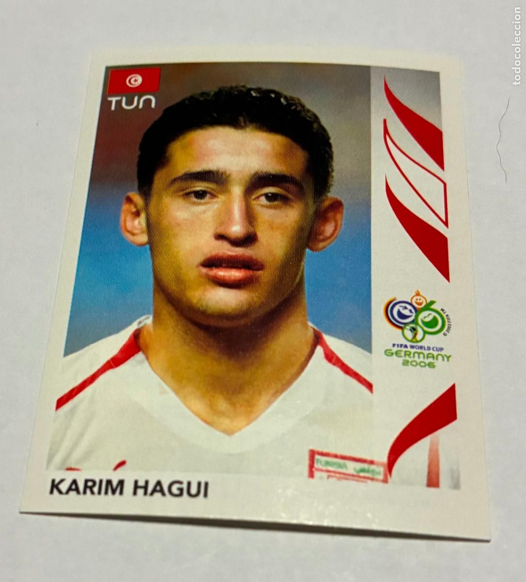 Cromos de F&uacute;tbol: CROMO FUTBOL MUNDIAL ALEMANIA PANINI, Numero 572, KARIM HAGUI, Tunez