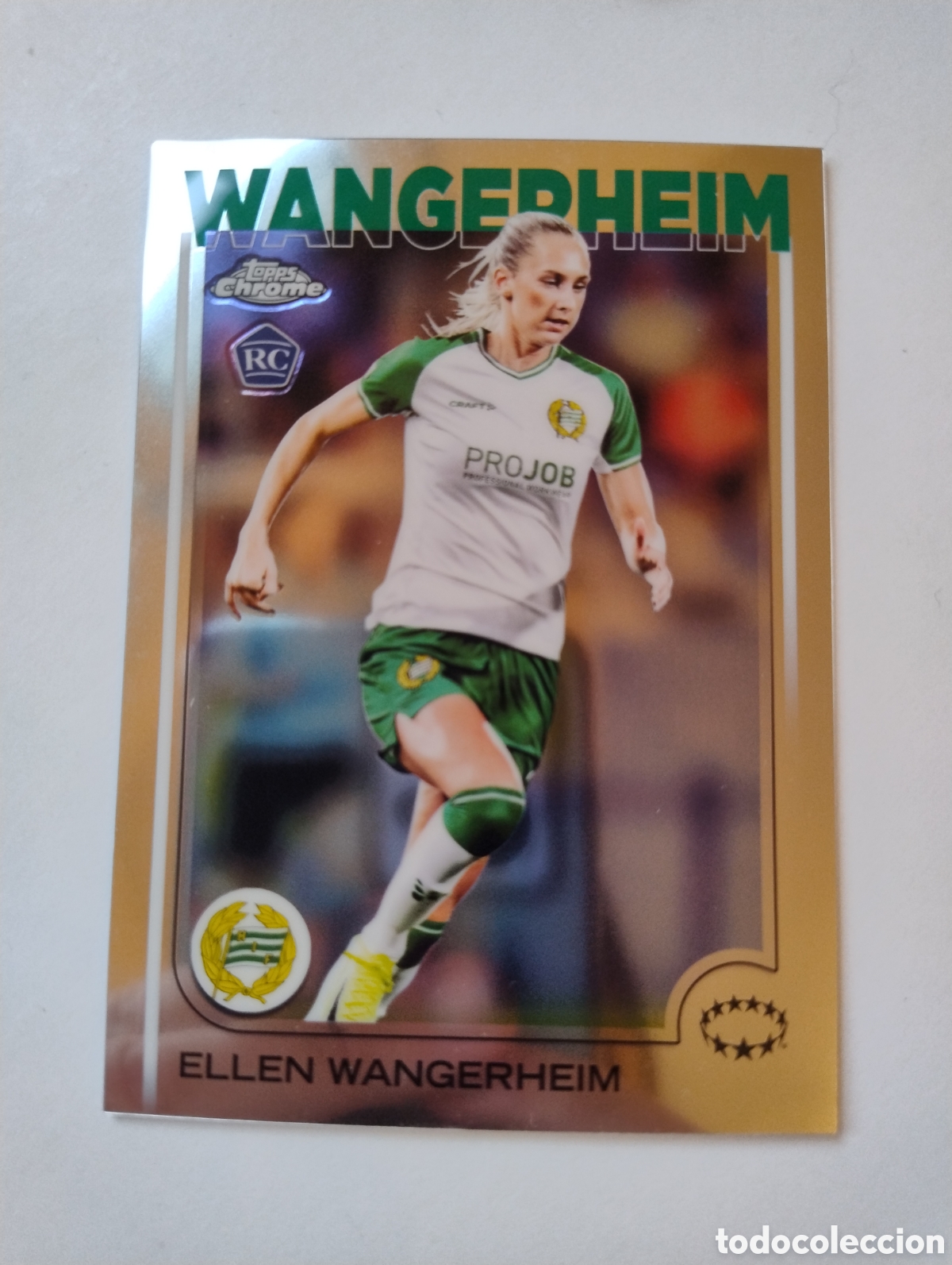 Cromos de F&uacute;tbol: 34 - Wangerheim - Hammarby - Topps Chrome Femenino 2024 - 2025
