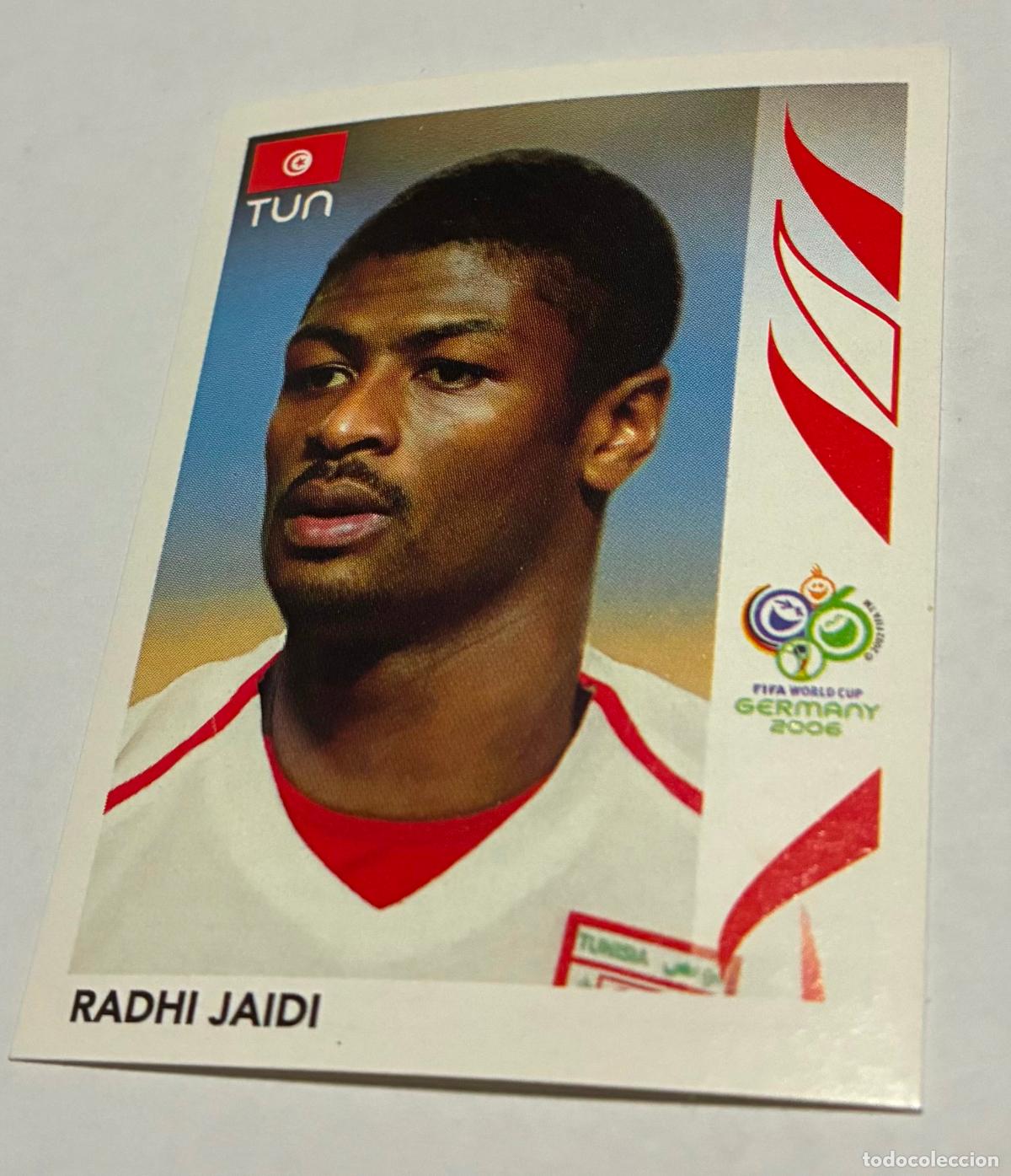 Cromos de F&uacute;tbol: CROMO FUTBOL MUNDIAL ALEMANIA 2006, PANINI, Numero 573, RADHI JAIDI, Tunez